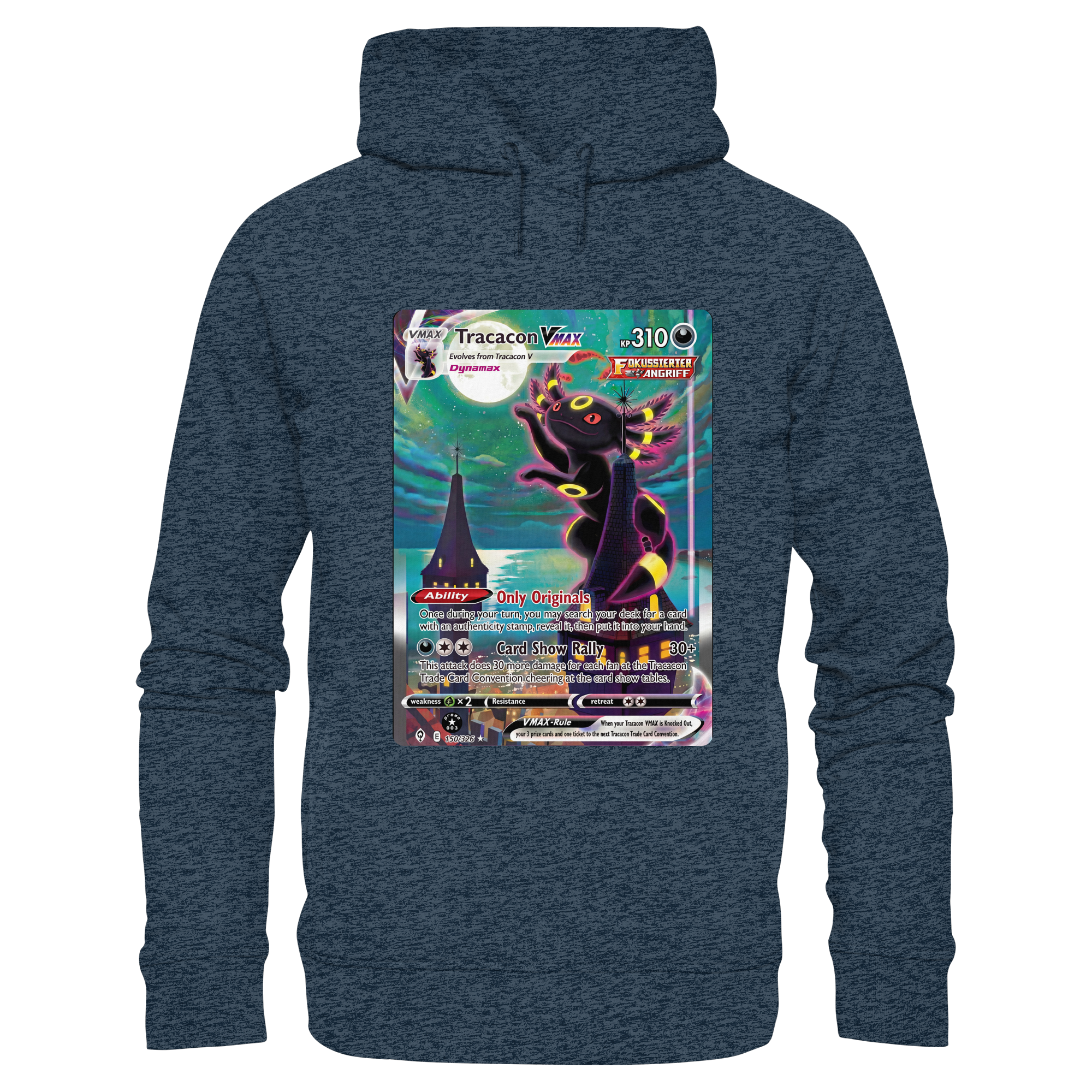 PROMO 003 Moonracon V MAX - Organic Fashion Hoodie