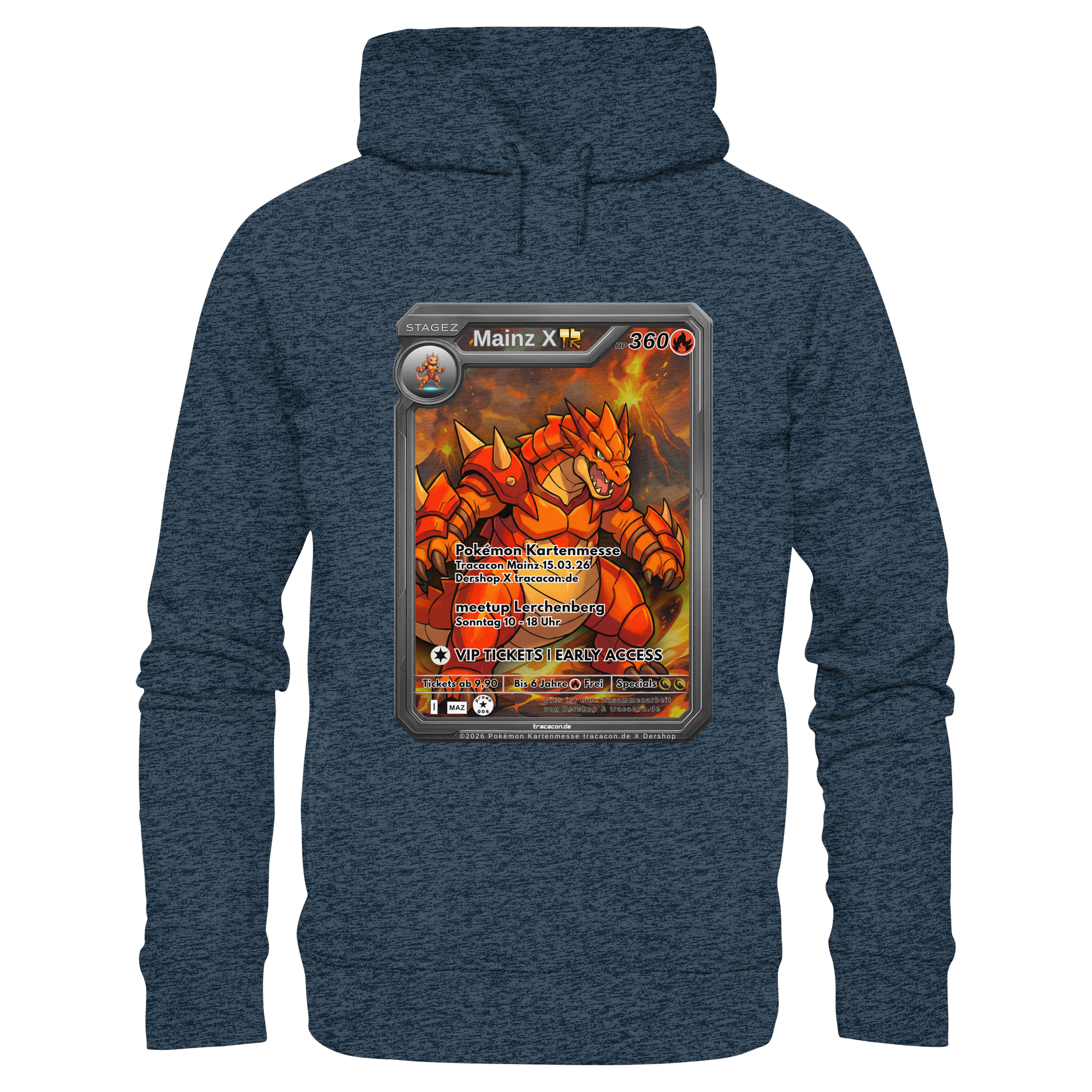 PROMO 004 Mainz X TR Der Shop X tracacon.de - Organic Fashion Hoodie