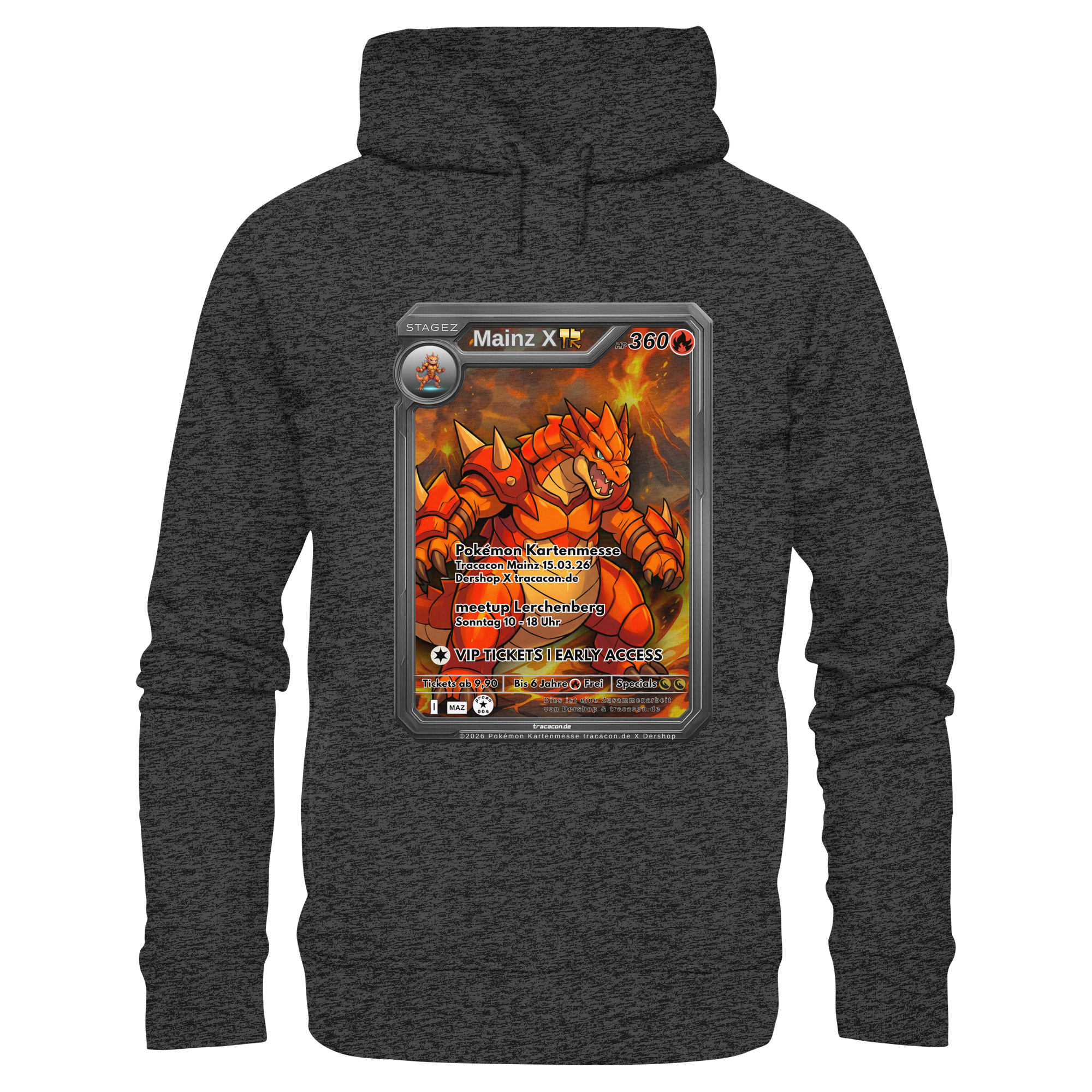 PROMO 004 Mainz X TR Der Shop X tracacon.de - Organic Fashion Hoodie