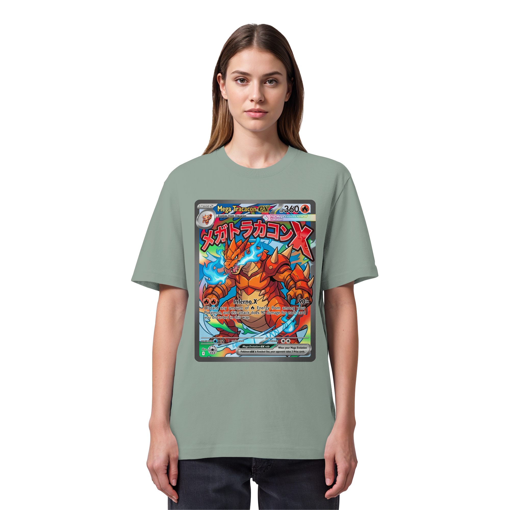 PROMO 002 Mega Tracacon X ex  - Organic Heavy T-Shirt