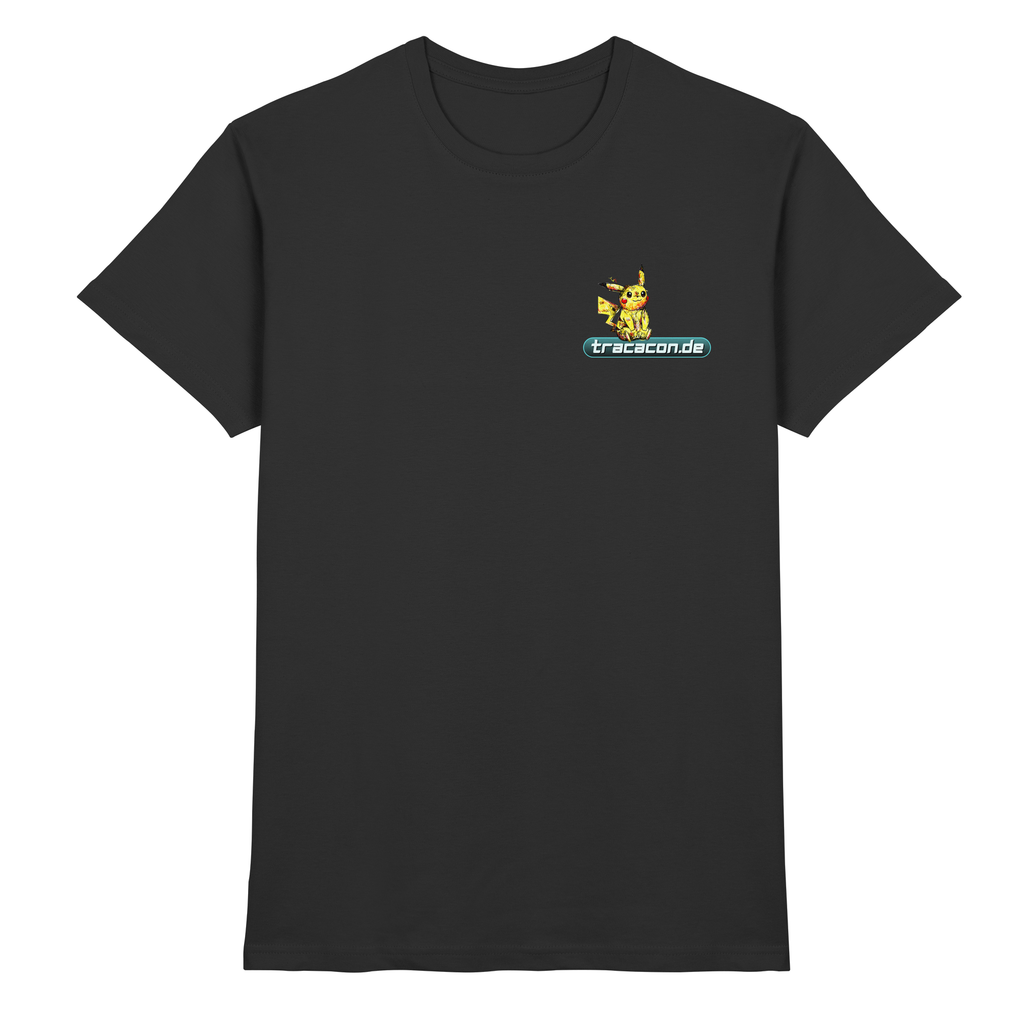 Pika |  zebi_art x tracacon.de - Premium Shirt