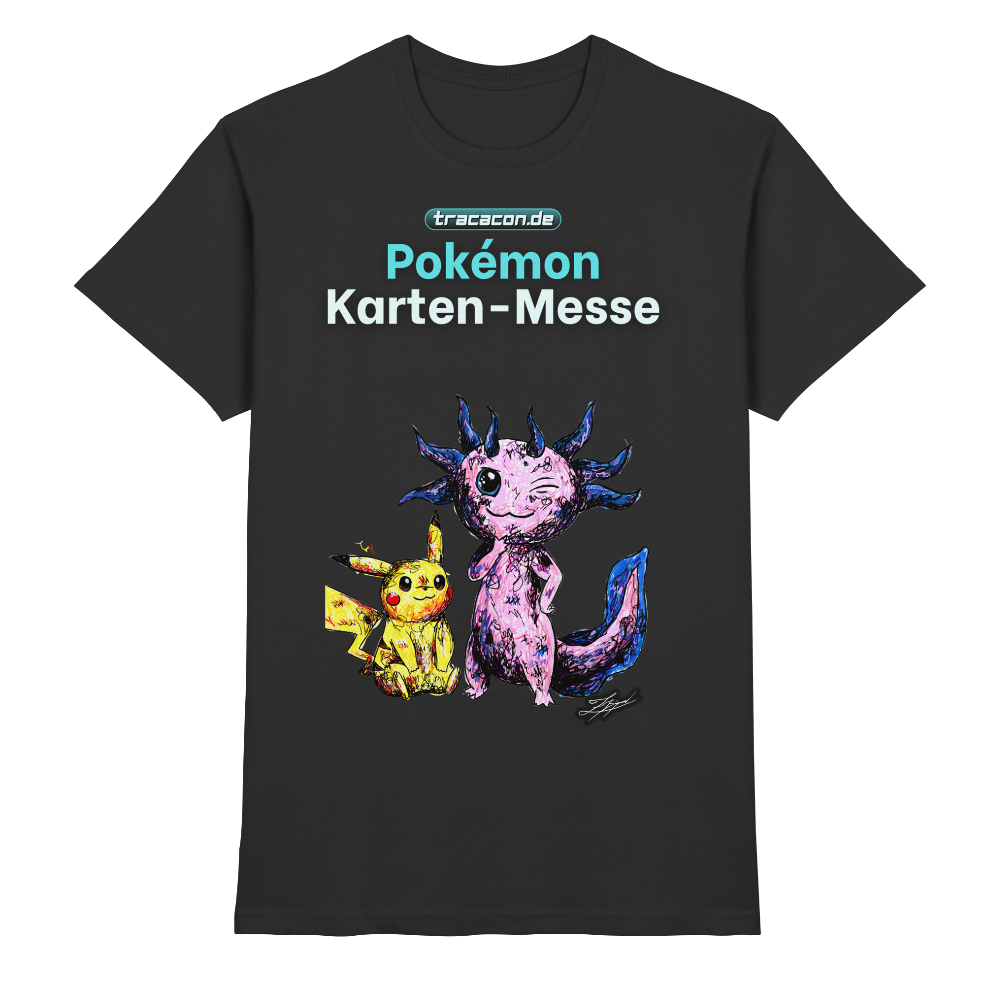 Trapika | zebi_art x traxacon.de - Premium Shirt