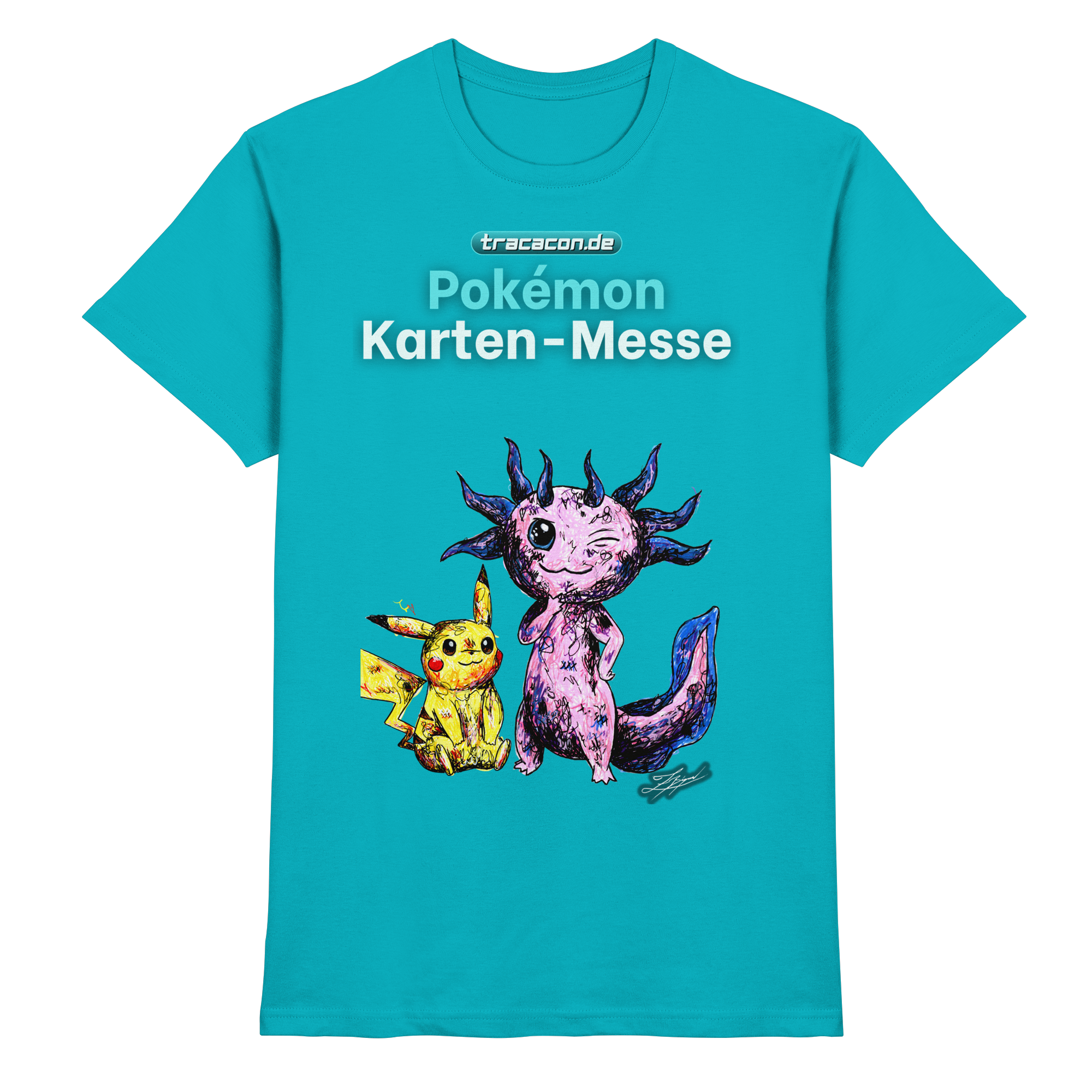 Trapika | zebi_art x traxacon.de - Premium Shirt
